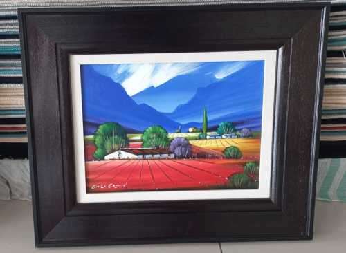 EMILE CRONJE OIL ON BOARD 40 X  30 CM