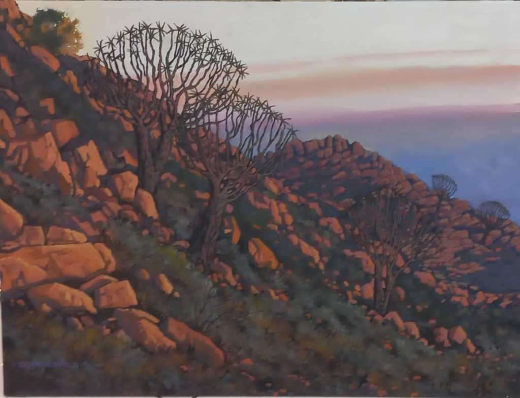 Richard Beyleveldt Unframed 60  x 45 cm