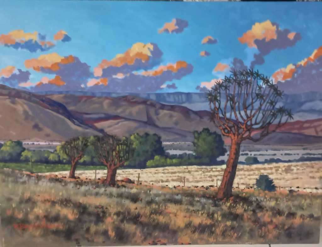 Richard Beyleveldt Unframed 60  x 45 cm