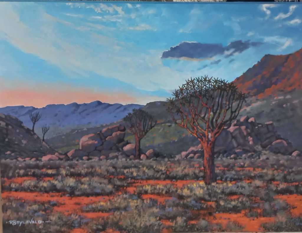 Richard Beyleveldt Unframed 60  x 45 cm