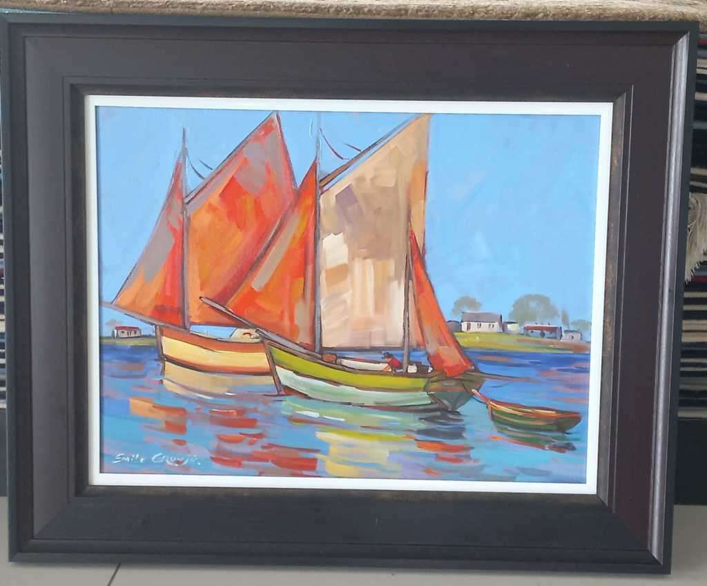 Emile Cronje Framed (Unframed Size 60 x 45 cm)