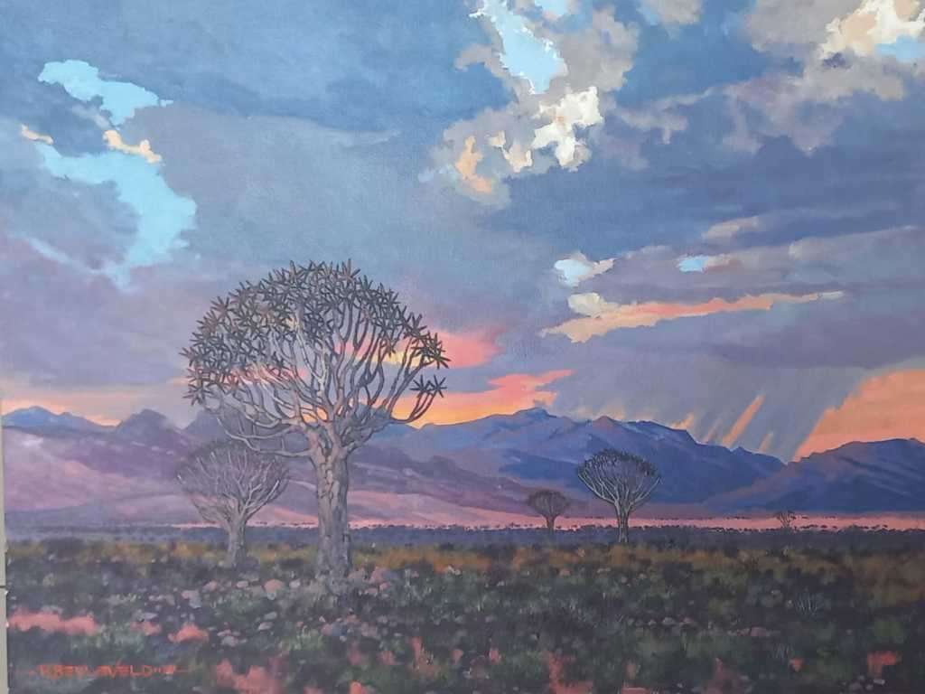 Richard Beyleveldt Unframed 60  x 45 cm