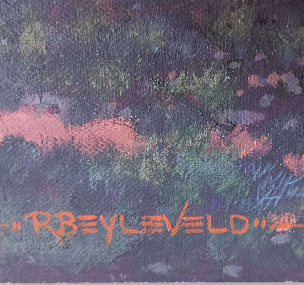 Richard Beyleveldt Unframed 60  x 45 cm