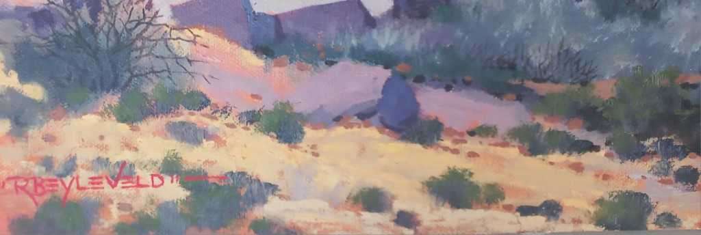 Richard Beyleveldt Unframed 60  x 45 cm