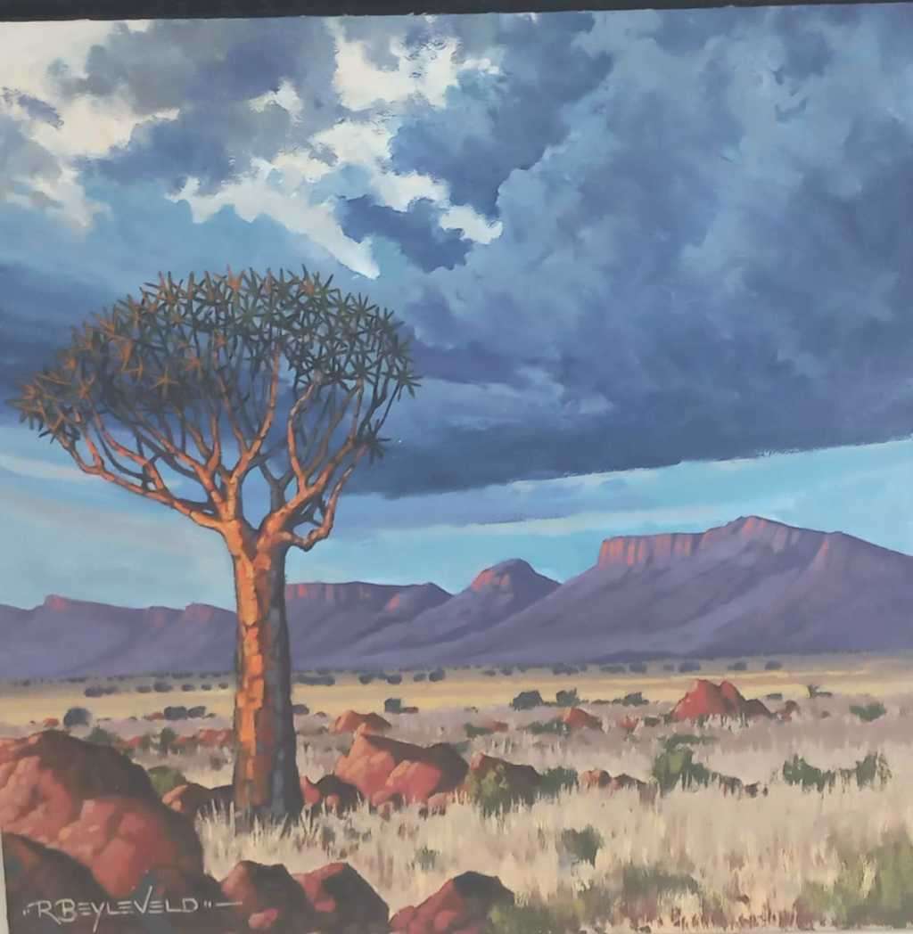 Richard Beyleveldt unframed 40 x 40 cm