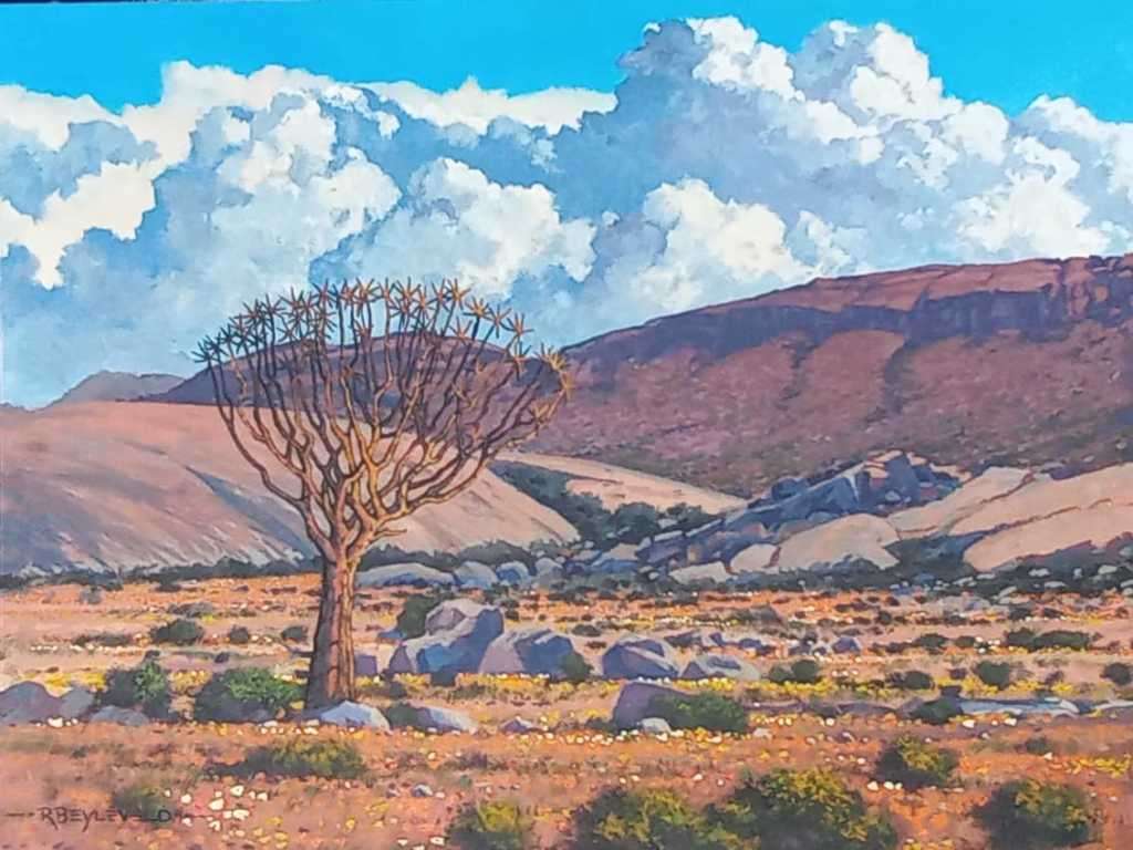 Richard Beyleveldt Unframed 60  x 45 cm