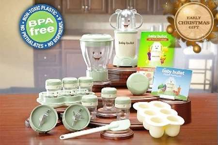 MAGIC Baby Bullet - The complete baby food making system