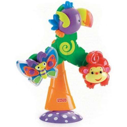 Fisher-Price Rainforest Twist & Spin Suction Toy