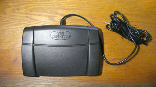 Infinity 3 Transcription Peddle USB Foot Control. Perfect For Transcribers.
