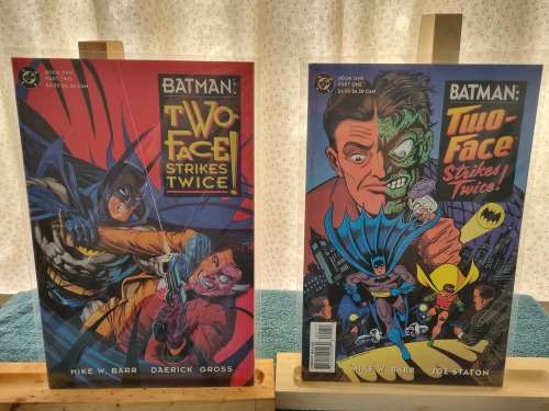 DC comics Batman: Two face strikes twice. set of 2 comics