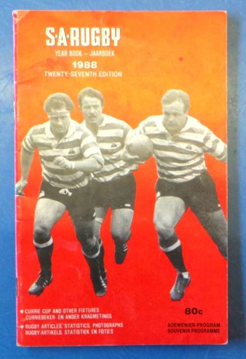 1988 SA RUGBY YEAR BOOK