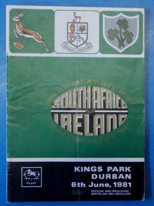 1981 SOUTH AFRICA vs IRELAND