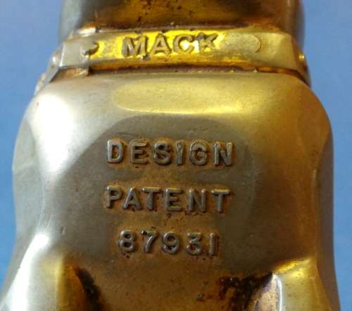 MACK TRUCK BULLDOG HOOD ORNAMENT