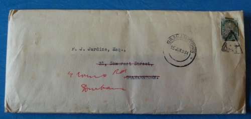 POSTAL HISTORY ENVELOPE FRONT SIDES
