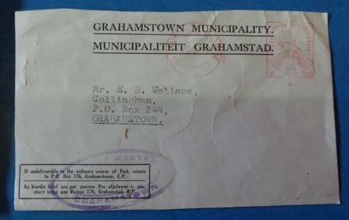 POSTAL HISTORY ENVELOPE FRONT SIDES