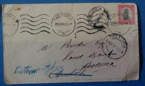 POSTAL HISTORY ENVELOPE FRONT SIDES