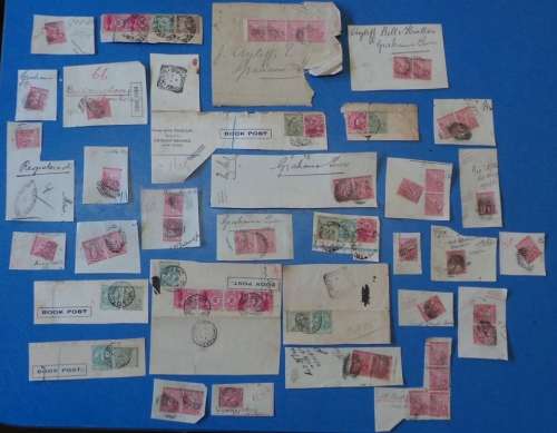 USED CAPE OF GOOD HOPE STAMPS ON PAPER