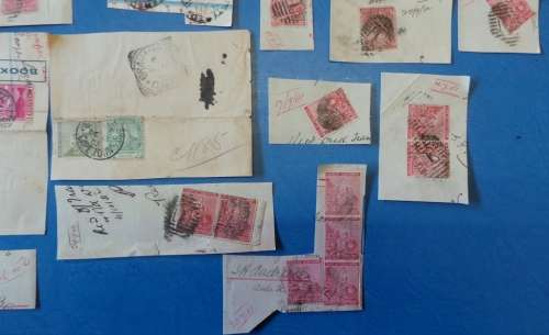 USED CAPE OF GOOD HOPE STAMPS ON PAPER