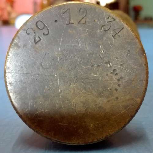 3 x VINTAGE BRASS WEIGHTS