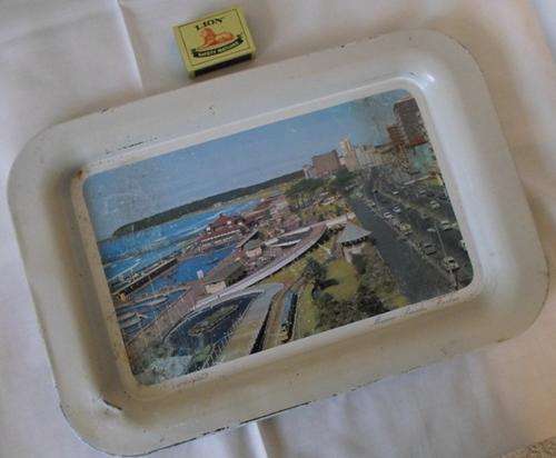 MARINE PARADE - OLD DURBAN - SMALL SERVING TRAY - NOSTALGIA