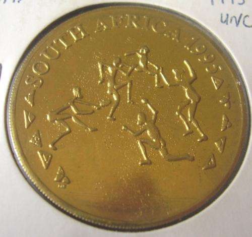 RUGBY WORLD CUP 1995 SOUTH AFRICA MEDALLION