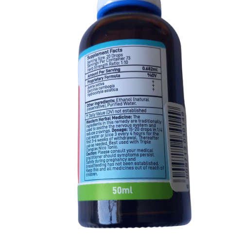 Feelgood Health Crave-RX Natural Herbal Stop Smoking Remedy - 50ml Drops