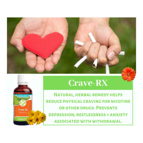 Feelgood Health Crave-RX Natural Herbal Stop Smoking Remedy - 50ml Drops