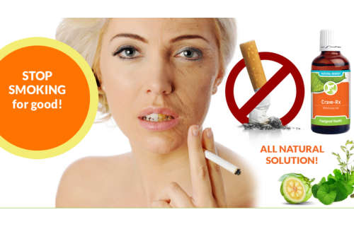 Feelgood Health Crave-RX Natural Herbal Stop Smoking Remedy - 50ml Drops