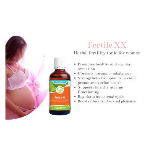 Feelgood Health Fertile XX Natural Fertility Herb Remedy - 50ml Drops