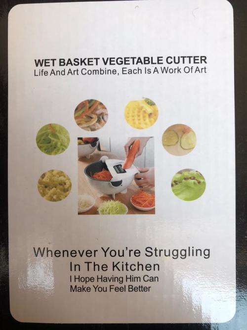 Vegetable Cutter with Basket