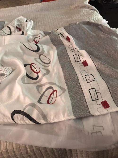 3m Curtains with Voil