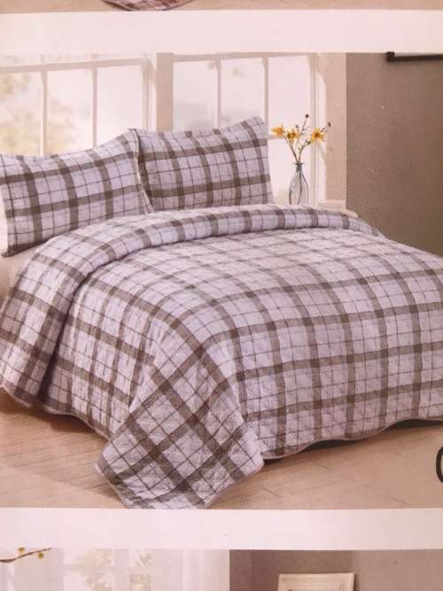 100% cotton material !!!Clearance 3 Piece KING Quilt Set
