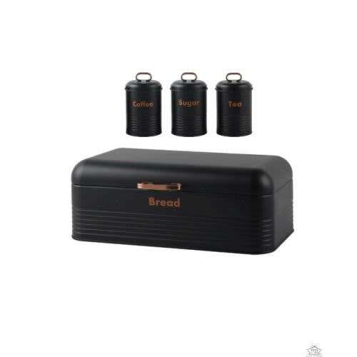 Bread Bin And Canister Set