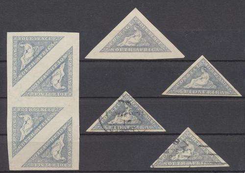 SA UNION TRIANGLES - MINT & USED