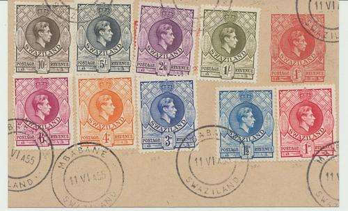 KING GEORGE THE VI ON POSTCARD