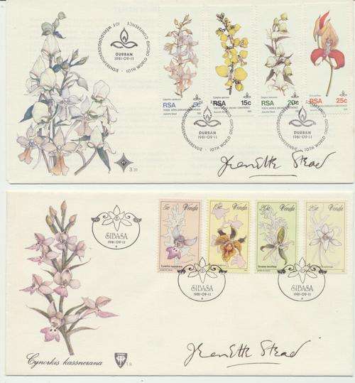 2 X  FIRST DAY COVERS - BOTH SIGNED