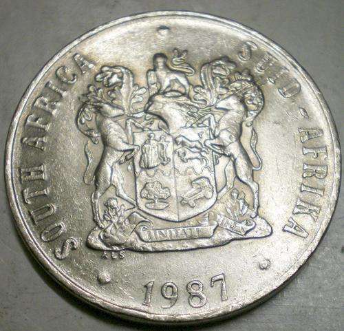RSA 1987 50 cent