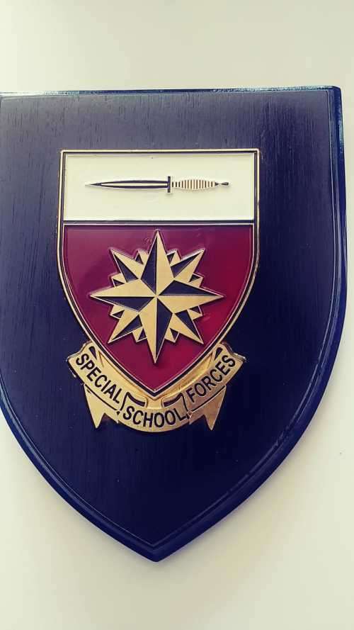 RECCE SPECIAL SCHOOL FORCES  PLAQUE