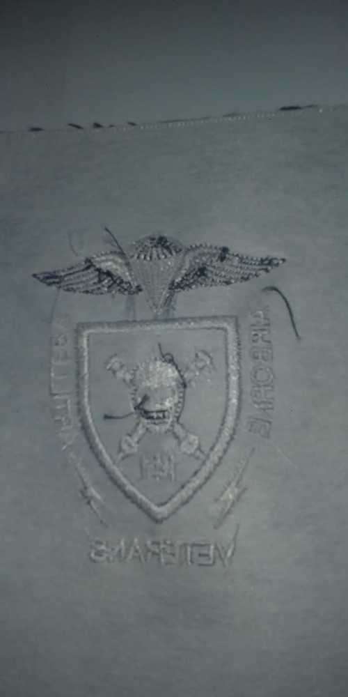 141 Artillery Airborne Blazer Badge Original not used.