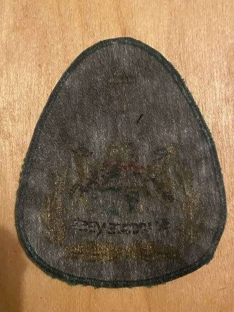 7 Division Sergeant Major Rank cloth Badge original not used