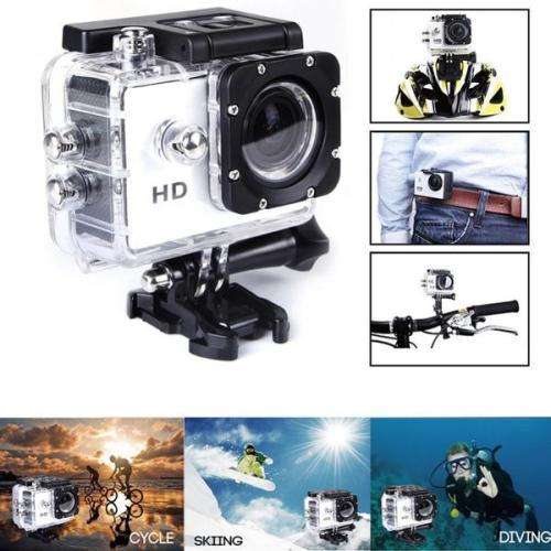 Full HD 1080P HD Mini Action Camera Sports Camcorder 30M Waterproof SJ4000 Go Pro Style Full HD