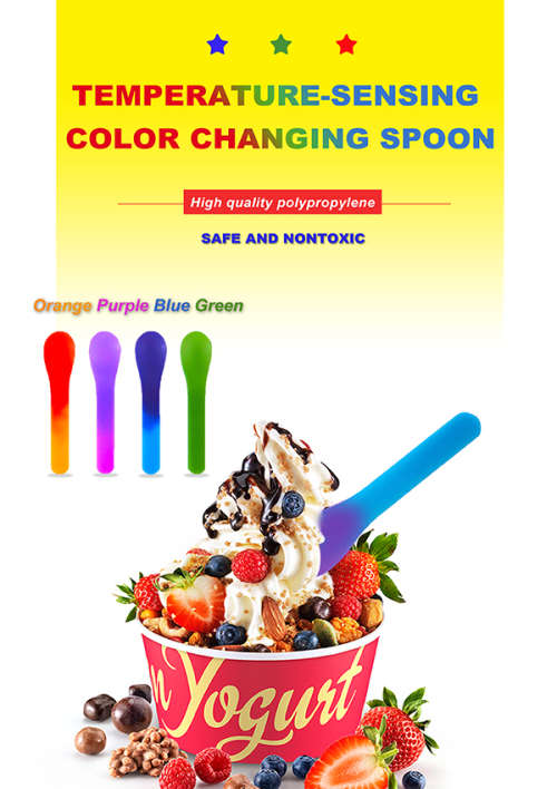 TEMPERATURE SENSING  -  MAGIC COLOUR CHANGE SPOONS