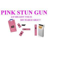 LADIES PINK STUN GUN 2.8 MILLION VOLTS LIMITED EDITION