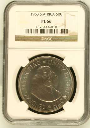 1963 S.Africa CROWN - PL 66