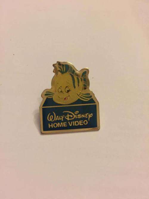 Walt Disney The Little Mermaid Flounder Lapel Pin