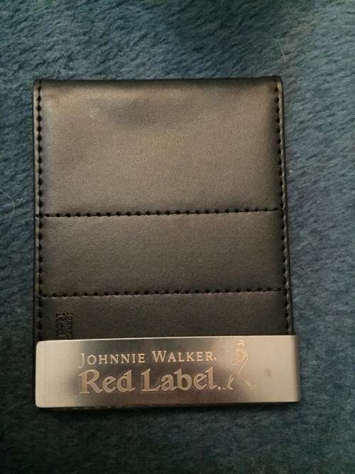 Johnnie Walker Red Money Holder with clip in giftbox