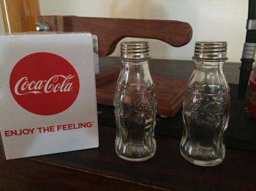 Coca Cola Collectible Salt and Pepper Shakers