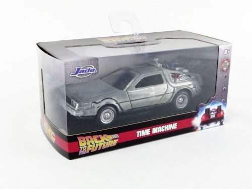 Jada Toys Back to The Future Time Machine 1:32 Die-cast Car, Toys for Kids and Adults