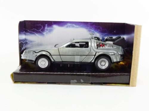 Jada Toys Back to The Future Time Machine 1:32 Die-cast Car, Toys for Kids and Adults