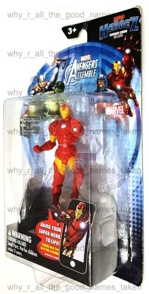 Marvel Avengers Assemble IRON MAN ACTION FIGURE - APP Heroez Heroes Come To Life